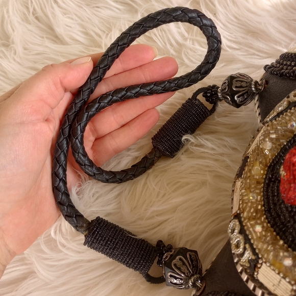 Mary Frances Beaded Las Vegas Casino and Dice Novelty Bag - Picture 10 of 16